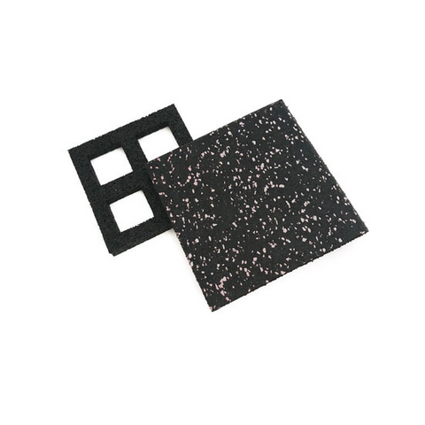 Quad Blok for 1" Ultra Tiles (12mm x 4.74" x 4.74") - Athletic Textiles, LLC - Syntheticturf.com